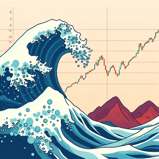波浪與黃金比例的關係圖
