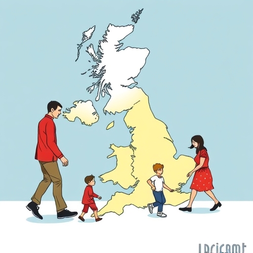 英國福利改革的視覺表示