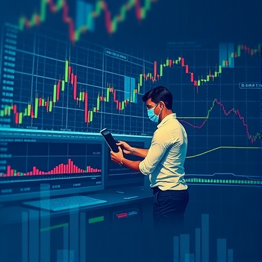 金融市場的動態圖表