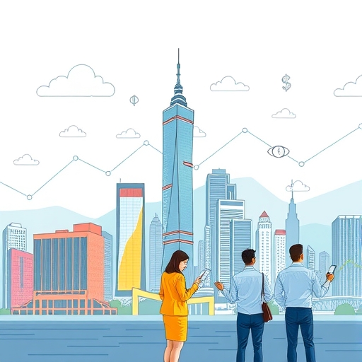 抽象開放型基金公司的視覺表現