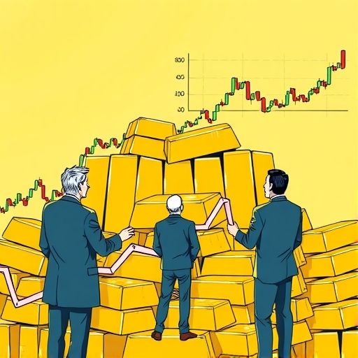 在金市中進行交易的投資者