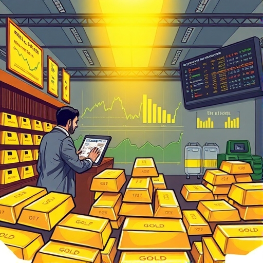 市場中的黃金條