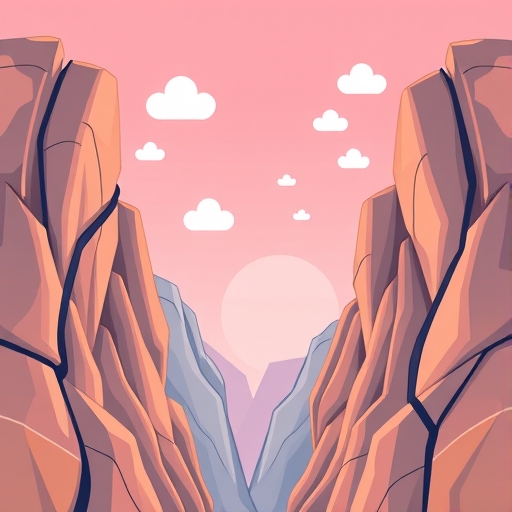 股市中看漲價格缺口的圖示