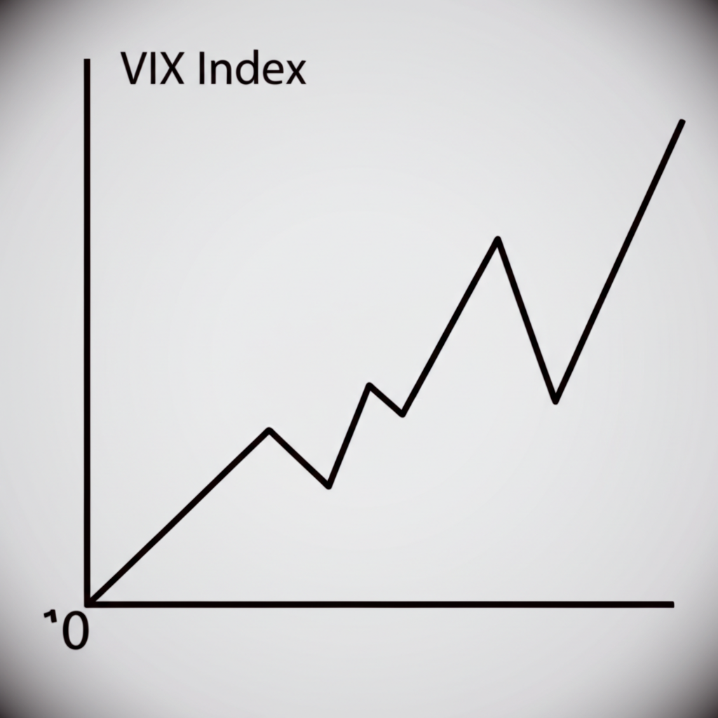 2008年金融海嘯期間的VIX指數變化圖