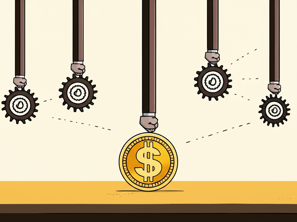 五個因素壓低黃金價格的圖示