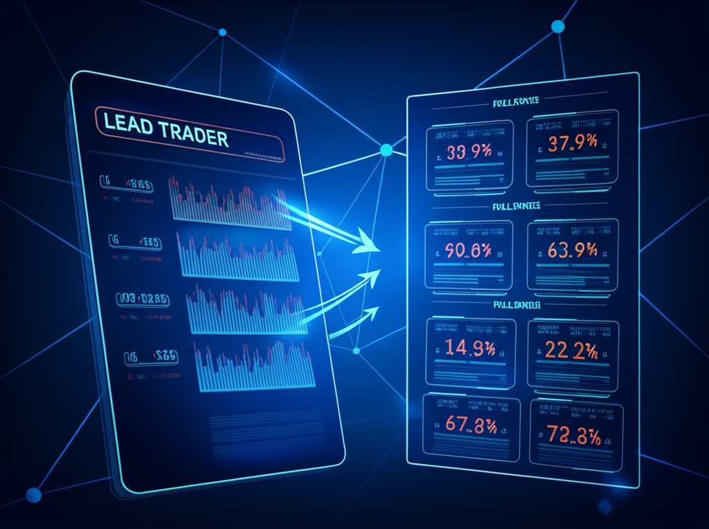數位平台即時偵測領先交易員操作並自動同步到跟隨者帳戶