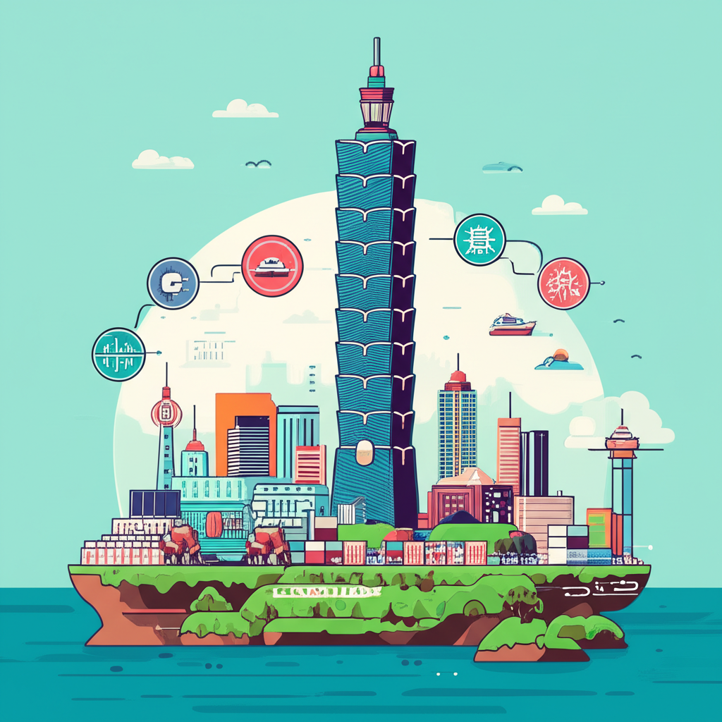 台灣前十大企業帶動經濟發展與科技創新的插圖