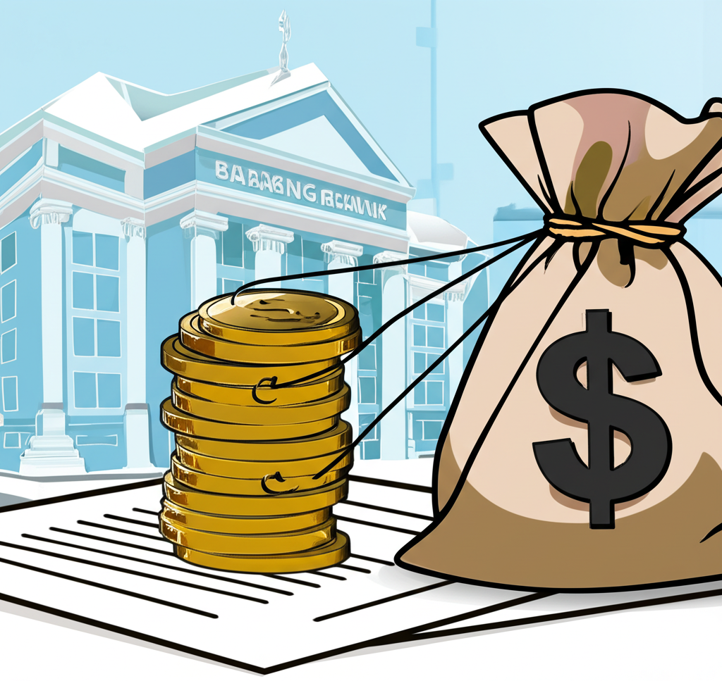 少量資金作為擔保控制更大交易部位的小額錢幣對比大型錢幣的插圖，背景有經紀商身影代表外匯市場