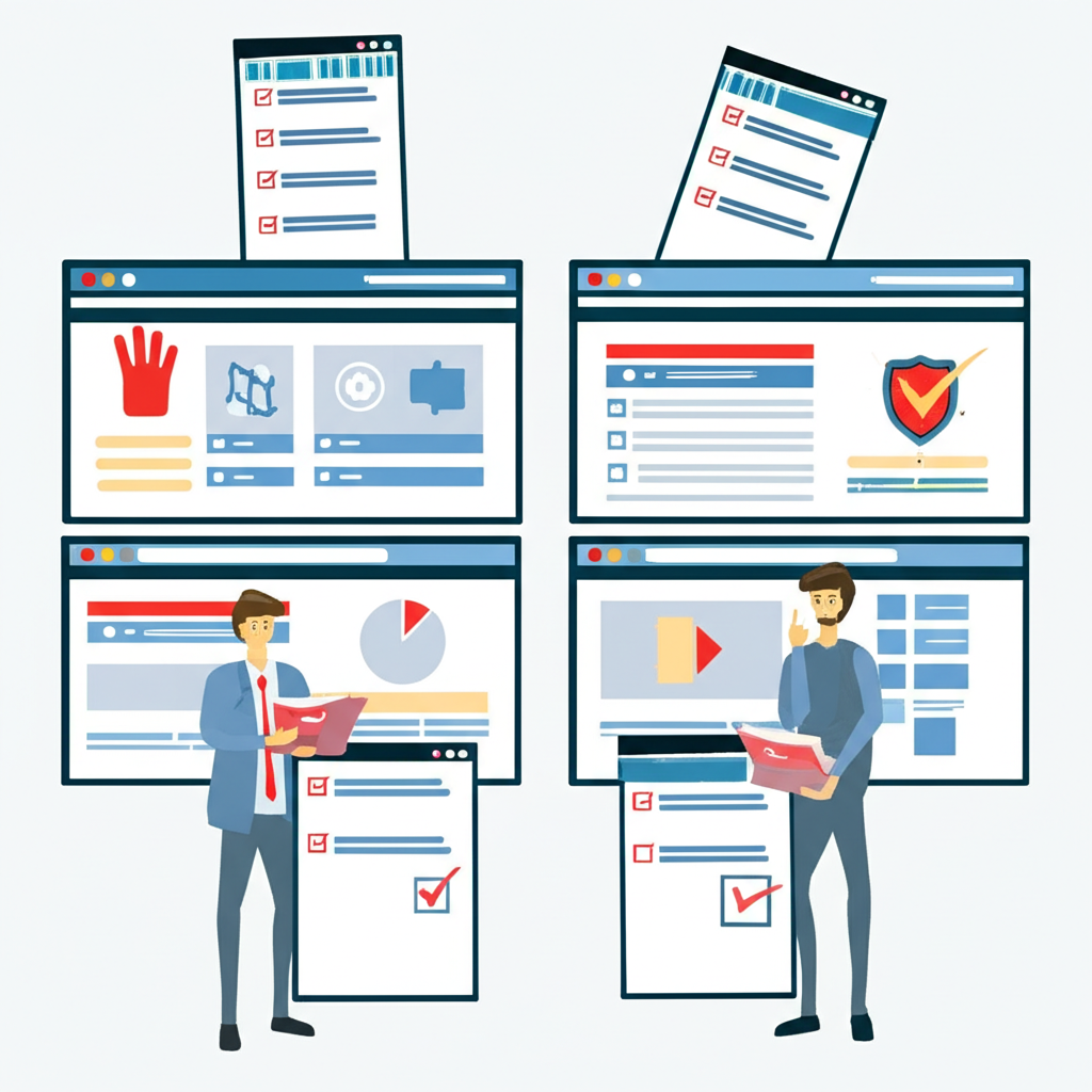 illustration of a comparison table for various forex trading platforms highlighting features pros cons and regulatory status for investors